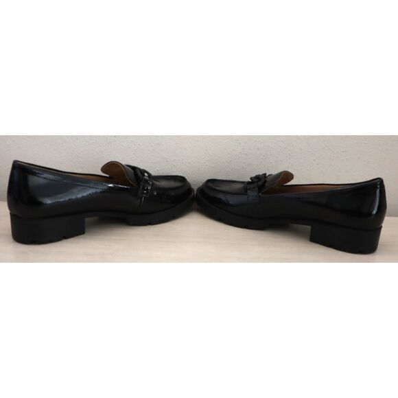 LifeStride I9420S1002 Women's Sz 7.5M Black Patent Leather London 2 Loafers - Picture 9 of 12